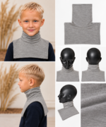 Merino ir šilko kaklo mova su krūtine 50—52 - Image 2